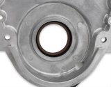 Holley Cast Aluminum Timing Covers 21-153 Covers, 1-Piece, Aluminum, Black, Chevrolet, Small Block, With Crank Sensor, Each thumbnail 3