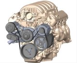 Holley Mid-Mount Complete Accessory Systems 20-185P Drive Systems, LS Mid-mount, Serpentine, Alternator, Water Pump, Clockwise, Power Steering, AC, SD-7, Polished Finish, Chevy, 4.8-7.0L, Kit thumbnail 2