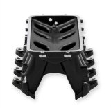 Holley EFI LS Hi-Ram Intake Manifold Bases 300-227BK Manifolds, EFI, LS, Hi-Ram, Base Only, Cathedral Port, Multi-port, Standard Deck, Aluminum, Black Finish, Chevy, 4.8L, 5.3L, 5.7L, 6.0L, Each thumbnail 1