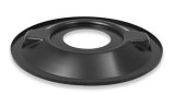 Holley Air Cleaner Assemblies 120-4230 Cleaners, 16 in. Round, 5.125 in. Horn, Dropped Base, Steel, Black Satin, Cotton Gauze Filter, Red, 3 in. Tall, fits Model 4150, 4160, Each thumbnail 4