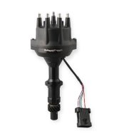 Holley EFI Dual-Sync Distributors 565-207BK Distributors, EFI, Dual-Sync, Hall Effect, Computer-controlled, Male/HEI, Black Cap, Steel Gear, Black Housing, Pontiac, 5.3-7.5L, Each thumbnail 2