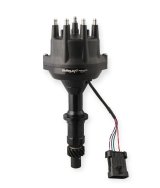 Holley EFI Dual-Sync Distributors 565-207BK Distributors, EFI, Dual-Sync, Hall Effect, Computer-controlled, Male/HEI, Black Cap, Steel Gear, Black Housing, Pontiac, 5.3-7.5L, Each thumbnail 6