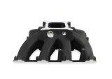 Holley LS Split Design Carbureted Intake Manifolds 300-291BK Manifolds, Carbureted, Single Plane, Aluminum, Black, 4-barrel Square Bore, Chevrolet, LS3, L92 Cylinder Heads, Each thumbnail 5