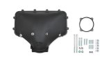 Holley SBF Hi-Ram Intake Manifold Tops 300-301BK Manifolds, SBF, Hi-Ram, Throttle Body, Top Section Only, 105mm Bore, Aluminum, Black Finish, Ford, 5.0L, 5.8L, Each thumbnail 1