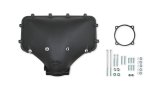 Holley SBF Hi-Ram Intake Manifold Tops 300-301BK Manifolds, SBF, Hi-Ram, Throttle Body, Top Section Only, 105mm Bore, Aluminum, Black Finish, Ford, 5.0L, 5.8L, Each thumbnail 2