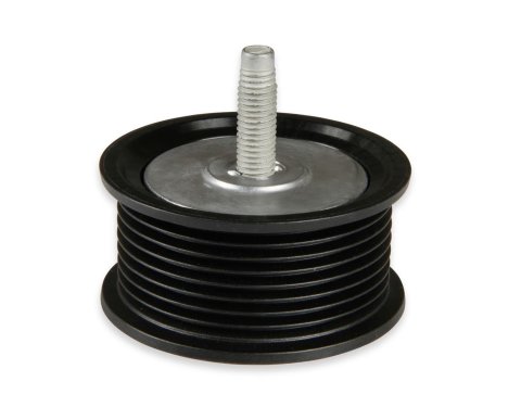 Holley Idler Pulleys 97-240 Pulleys, Holley, Replacement, Serpentine, 7-Groove, Black, Composite, for LT4 Accessory Drive Systems, GM, 6.2L, Each