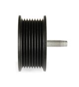 Holley Idler Pulleys 97-240 Pulleys, Holley, Replacement, Serpentine, 7-Groove, Black, Composite, for LT4 Accessory Drive Systems, GM, 6.2L, Each thumbnail 5