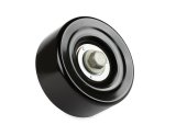 Holley Idler Pulleys 97-242 Pulleys, Holley, Replacement, Serpentine, Smooth, Black, Composite, 2.75 in. Diameter, for LT4 Accessory Drive Systems, GM, 6.2L, Each thumbnail 1