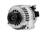 Holley Gen III Hemi Alternator with Relocation Kit 97-369 and Generators, III, Hemi, and Bracket, 150 amp, Serpentine, 12V, Steel Bracket, Black, Dodge, 5.7-6.4L, thumbnail 6