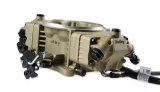 Holley Terminator X Stealth 4150 EFI Throttle Bodies 534-294 Bodies, X, EFI, Cable Actuation, Four Injectors, 100 lb/hr, Cast Aluminum, Gold Finish, Includes Sensors, Each thumbnail 1