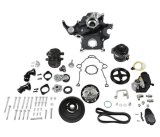 Holley Mid-Mount Complete Accessory Systems 20-290BK Drive Systems, Gen III, Hemi, System, Black Finish, Serpentine, A/C, P/S, Water Pump, Hardware, Chrysler, Dodge, 5.7L, 6.2L, Kit thumbnail 9