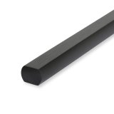 Holley Steering Shafts 320-201 Shafts, Steel, 36 in. Long, 3/4 in. DD Style, Zinc Plated, Black Finish, Each thumbnail 1