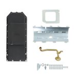 Holley Gen III Hemi Retrofit Oil Pans 302-61BK Pans, Hemi, RetroFit, Wet Sump, Center, 6 Quart, Dipstick Compatible, Cast Aluminum, Black, Chrysler, Dodge, Plymouth, 345ci, 392ci, thumbnail 4