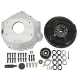 Holley Complete TKX or TKO Transmission Installation Kits 319-504 Kits, Transmission, TKX, TKO, Aluminum Bellhousing, 12 in. Disc, 26 Spline, Billet Flywheel, 6-Bolt, SBC, LS, Gen III/IV, Kit thumbnail 2