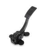 Holley Drive-By-Wire Accelerator Pedals 145-212 Pedal Assemblies, Drive-By-Wire, Pedal, Steel, Black Powdercoat, for DBW Systems, Ford, Mustang, Each thumbnail 3