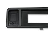Holley EFI 6.86 in. Dash Bezels 553-442 Panels, EFI, Pro, Bezel, 5/32 Thick, ABS Material, Black Matte Finish, No A/C Vents, Ford, Trucks, Each thumbnail 2