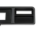 Holley EFI 6.86 in. Dash Bezels 553-442 Panels, EFI, Pro, Bezel, 5/32 Thick, ABS Material, Black Matte Finish, No A/C Vents, Ford, Trucks, Each thumbnail 4