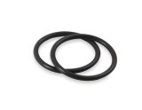 Holley BBC Cooling Manifold O-Rings 97-322 Intake Gaskets, Replacement, O-ring Gaskets, Manifold, for Mid-Mount Accessory Drive System, 20-242, 20-242BK, Chevy, 6.5-7.4L, Pair thumbnail 4