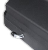 Holley 2-Piece Ford Style Valve Covers 241-187 Covers, LS Style, Cast Aluminum, Center Bolt, Plain, Cast Aluminum, Black Finish, Two-Piece, Chevy, LS, 4.8-7.0L, Pair thumbnail 9