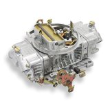 Holley 4150 Double Pumper Carburetors 0-4776S Carburetors, Model 4150, 600 cfm, 4-Barrel, Square Bore, Manual Choke, Mechanical Secondaries, Dual Inlet, Shiny Finish, Straight-leg Booster, Each thumbnail 2