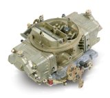 Holley 4150 Double Pumper 850 CFM 4-Barrel Carburetor 0-4781C Carburetors, Model 4150, Pumper, cfm, 4-barrel, Square Bore, Manual Choke, Mechanical Secondaries, Dual Inlet, Gold Dichromate, Each thumbnail 2