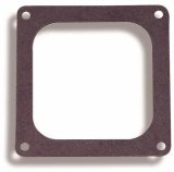 Holley Carburetor Base Plate Gaskets 108-84-2 Gaskets, Plate, Mounting, 4-Barrel, Dominator Flange, Open Center, 0.063 in. Thick, Fiber Material, Model 4500, Each thumbnail 3