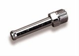 Holley Fuel Fittings 34-21 Lines, Chrome, Steel, Holley, 2010/2300, Straight, 5/8 in. Inverted Flare, 3/8 in. Hose Barb Inlet, Each thumbnail 2