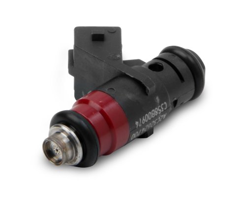 Holley Terminator EFI Fuel Injectors 522-801 Injectors, EFI, Replacement, 80 lbs/hr, Bosch Plug, EV14 Body, 12V Saturated, 1.85 in. Body Length, High Impedance, Each