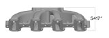 Holley LS Mid-Rise Carbureted Intake Manifolds 300-132 Manifolds, Mid-Rise, Standard Deck, Single Carburetor, Single Plane, 2,500-7,000 RPM Range, Aluminum, Satin Finish, Chevy, 4.8-6.0L, Each thumbnail 2