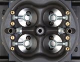 Holley Aluminum Ultra XP Carburetors 0-80803RDX Carburetors, XP, 750 cfm, 4-barrel, Square Bore and Dominator Mounting, Mechanical Secondaries, Dual Inlet, Shiny and Red Finish, Each thumbnail 3