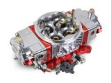 Holley Aluminum Ultra XP Carburetors 0-80803RDX Carburetors, XP, 750 cfm, 4-barrel, Square Bore and Dominator Mounting, Mechanical Secondaries, Dual Inlet, Shiny and Red Finish, Each thumbnail 8