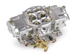 Holley Aluminum Street HP Carburetors 0-82851SA Carburetors, HP, 850 cfm, 4-barrel, Square Bore, Mechanical Secondaries, Dual Inlet, Polished Finish, Down-leg Booster, Universal Linkage, Each thumbnail 4