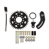 Holley EFI Crank Trigger Kits 556-115 Triggers, EFI, Billet Steel, 7.25 in. Diameter, 1/4 in. Thick, 36-1 Tooth, Black, with Bracket, 3-wire Pickup, Ford, 4.7-5.8L, Kit thumbnail 3