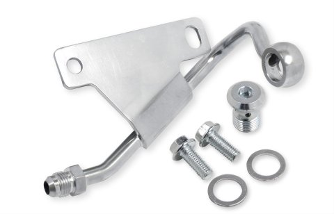 Holley Power Steering Hard Lines 198-202 Hoses, Line, High-pressure, Steel, Zinc Finish, Saginaw Type II, Each
