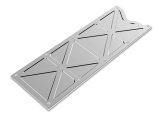 Holley LS Valley Covers 241-260 Lifter Plates, Valley, Billet Aluminum, Trussed, Natural Finish, 10-bolt Pattern, Chevy, LS, 4.8L, 5.3L, 5.7L, 6.0L, Each thumbnail 3