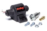 Holley Mighty Mite Electric Fuel Pumps 12-425 Pumps, Mite, Electric, 1.5-2.5 psi, 25 gph Free Flow Rate, 1/8 in. NPT Female Threads Inlet/Outlet, Each thumbnail 2