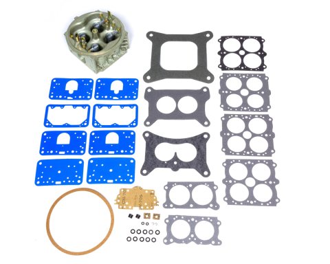 Holley Carburetor Main Bodies 134-346 Components, Body, Model 4150, 0-80541-1, Replacement, 650 cfm, Zinc, Dichromate, Straight-Leg Boost, Gaskets, Brass Air Bleeds, Each thumbnail 3