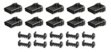 Holley Wiring Harness Connectors 570-304 Weatherproof Connectors, EFI, Ignition, Sub-Harness Connectors, Metripack, 10-pin, Male, Black Plastic, with Pins, Seals, TPA, 10-piece, Set thumbnail 1