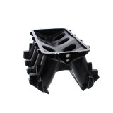 Holley LS Modular Hi-Ram Intake Manifold Bases 300-226BK Base, Hi-Ram, Base Only, Tunnel Ram, Aluminum, Black Ceramic Coated, Chevy, 4.8L, 5.3L, 5.7L, 6.0L, Cathedral Port, Each thumbnail 3