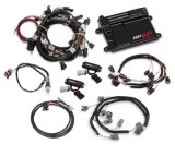Holley HP EFI ECU and Harness Kits 550-628 Engine Management Systems, EFI, Harness, Up to 16-Injectors, 8-Coils, Bosch O2 Sensor, Wideband, CANBUS, Ford, 4.6L, Kit thumbnail 1