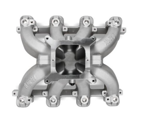 Holley EFI LS Single Plane Split-Design Race Intake Manifolds 300-255 Manifolds, Fuel Injected, Race, Stock/OEM Deck, 2,500-7,000 RPM, Aluminum, Natural, Chevy, Small Block, Each thumbnail 5