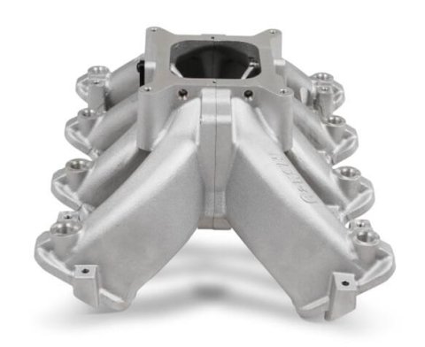 Holley EFI LS Single Plane Split-Design Race Intake Manifolds 300-255 Manifolds, Fuel Injected, Race, Stock/OEM Deck, 2,500-7,000 RPM, Aluminum, Natural, Chevy, Small Block, Each thumbnail 7
