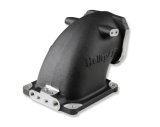 Holley Throttle Body Intake Elbows 300-240BK Elbow, 105mm Bore Size, Aluminum, Black, 5.12 in. Height, Each thumbnail 5