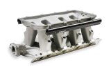 Holley SBF Hi-Ram EFI Intake Manifold Bases 300-274 Manifolds, HiRam, EFI, Multi-port, 1,500-7,000 RPM Range, Base Only, Aluminum, Satin, Ford, 4.7L, 5.0L, Windsor, 8.200 in. Deck Height, Kit thumbnail 4