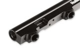 Holley EFI Fuel Rails 534-244 Rails, EFI, Billet Aluminum, Black Anodized, -8 AN, O-ring Inlet, Fittings, Hardware Included, Chevy, LS, 4.8-7.0L,Kit thumbnail 6