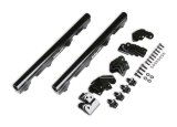 Holley EFI Fuel Rails 534-244 Rails, EFI, Billet Aluminum, Black Anodized, -8 AN, O-ring Inlet, Fittings, Hardware Included, Chevy, LS, 4.8-7.0L,Kit thumbnail 8