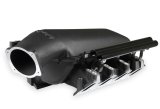 Holley LS Modular Lo-Ram EFI Intake Manifolds 300-683BK Manifolds, Modular, EFI, Dual Injection, Rectangular Port Head, Multi-port, 105mm Bore, Aluminum, Black, Chevy, 6.0L, 6.2L, Each thumbnail 4