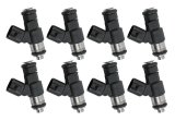 Holley EFI Terminator X Fuel Injectors 522-428X Injectors, EFI, X, 42 lbs/hr., USCAR Plug, EV6 Body, 12V Saturated Circuit, 1.42 in. Seat Height, High Impedance, 8-pieces, Set thumbnail 1