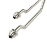 Holley Power Steering Hard Lines 198-231 Hoses and Lines, Steering, Hardlines, Steel, Nickel Plated, 6 AN Female, Dodge, Plymouth, A-Body, 345-392ci, Hemi, Pair thumbnail 6