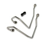 Holley Power Steering Hard Lines 198-231 Hoses and Lines, Steering, Hardlines, Steel, Nickel Plated, 6 AN Female, Dodge, Plymouth, A-Body, 345-392ci, Hemi, Pair thumbnail 7